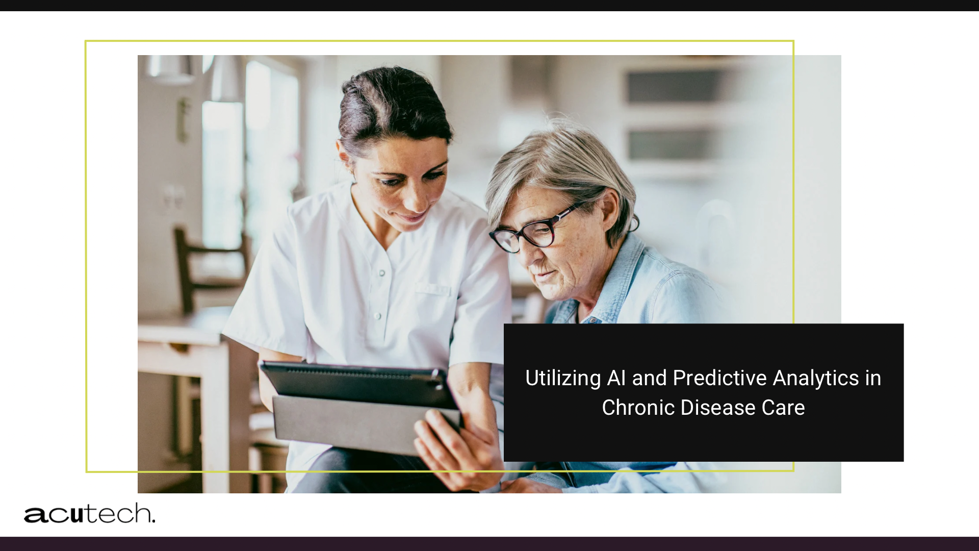 AI and Predictive Analytics in Chronic Disease Care